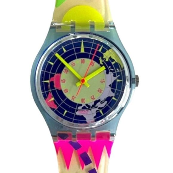 Swatch Accessories - Vintage Swatch Watch NORTH POLE GN121 New old stock